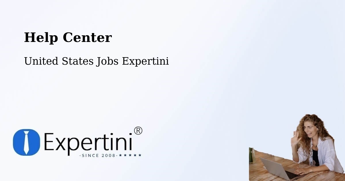 Help Center – Piscataway - United States Jobs Expertini
